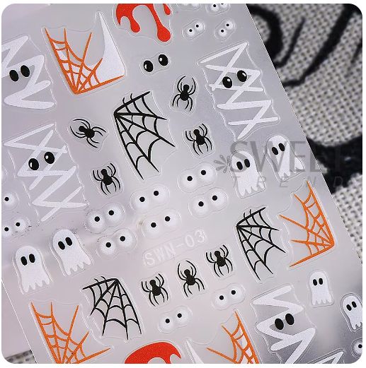 Halloween Finger nail stickers