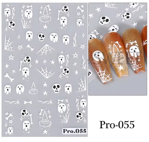 Halloween Finger nail stickers