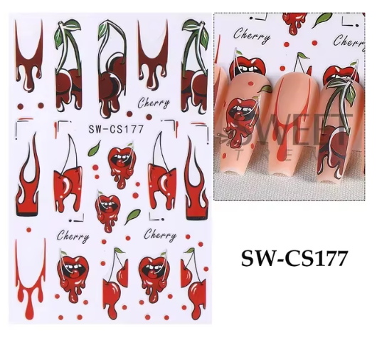 Halloween Finger nail stickers